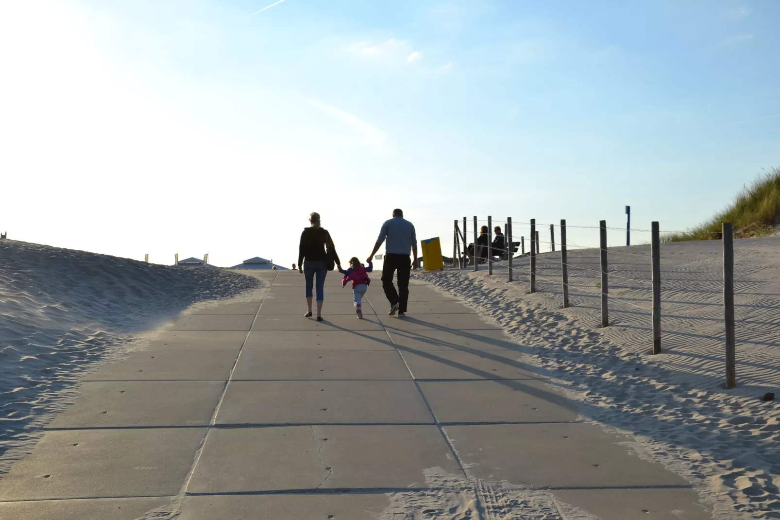 Strandpark Vlugtenburg 1-Gebieden zomer 1km