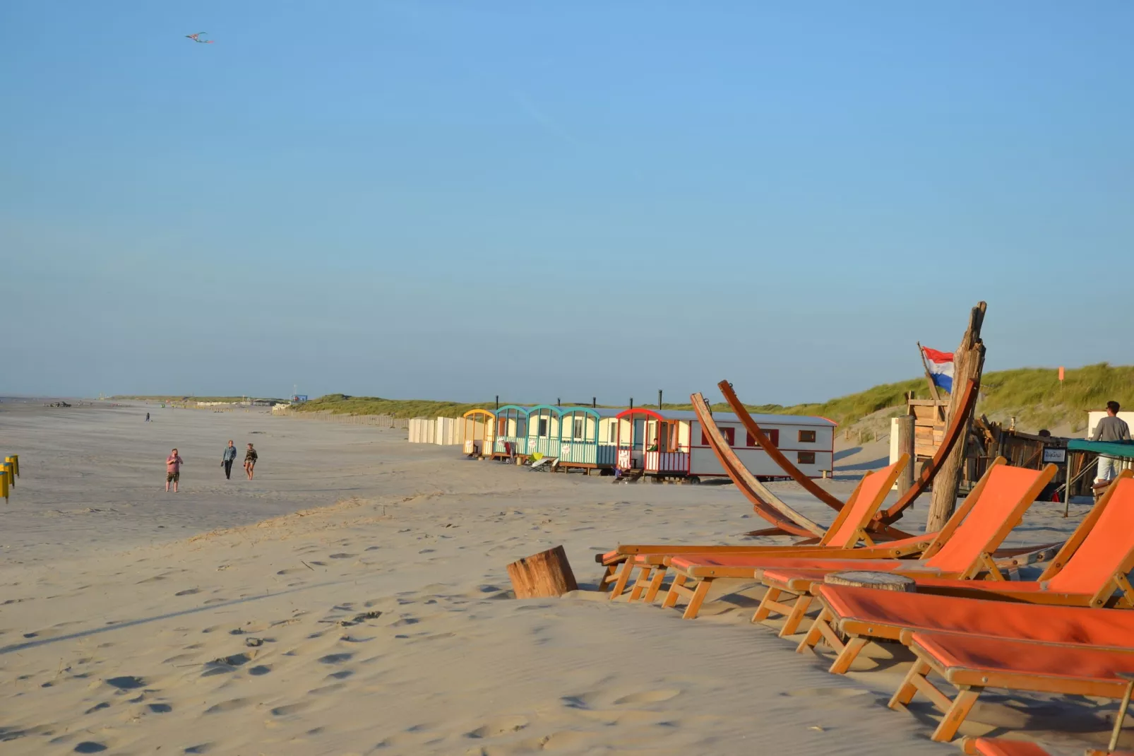 Strandpark Vlugtenburg 1-Gebieden zomer 1km