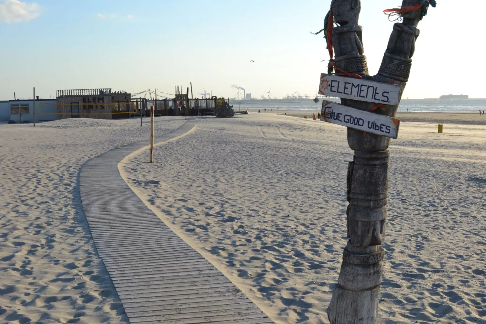 Strandpark Vlugtenburg 1-Gebieden zomer 1km