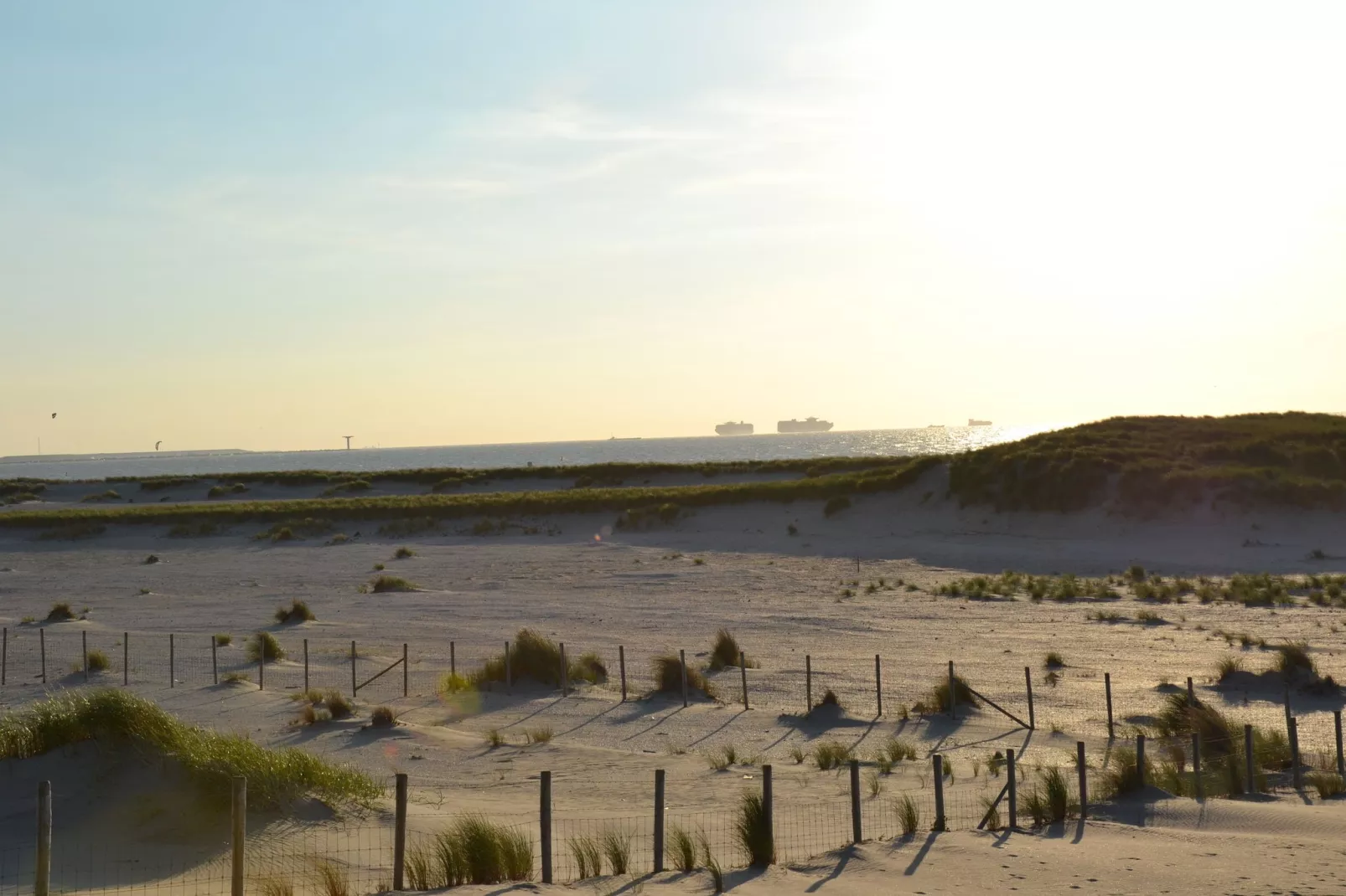 Strandpark Vlugtenburg 2-Gebieden zomer 1km