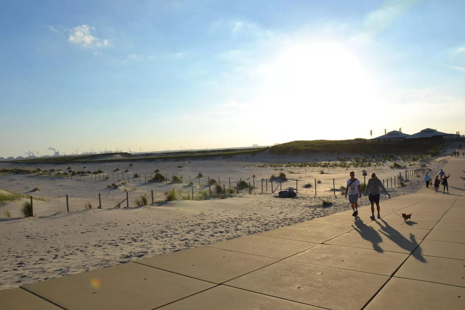 Strandpark Vlugtenburg 3-Gebieden zomer 1km