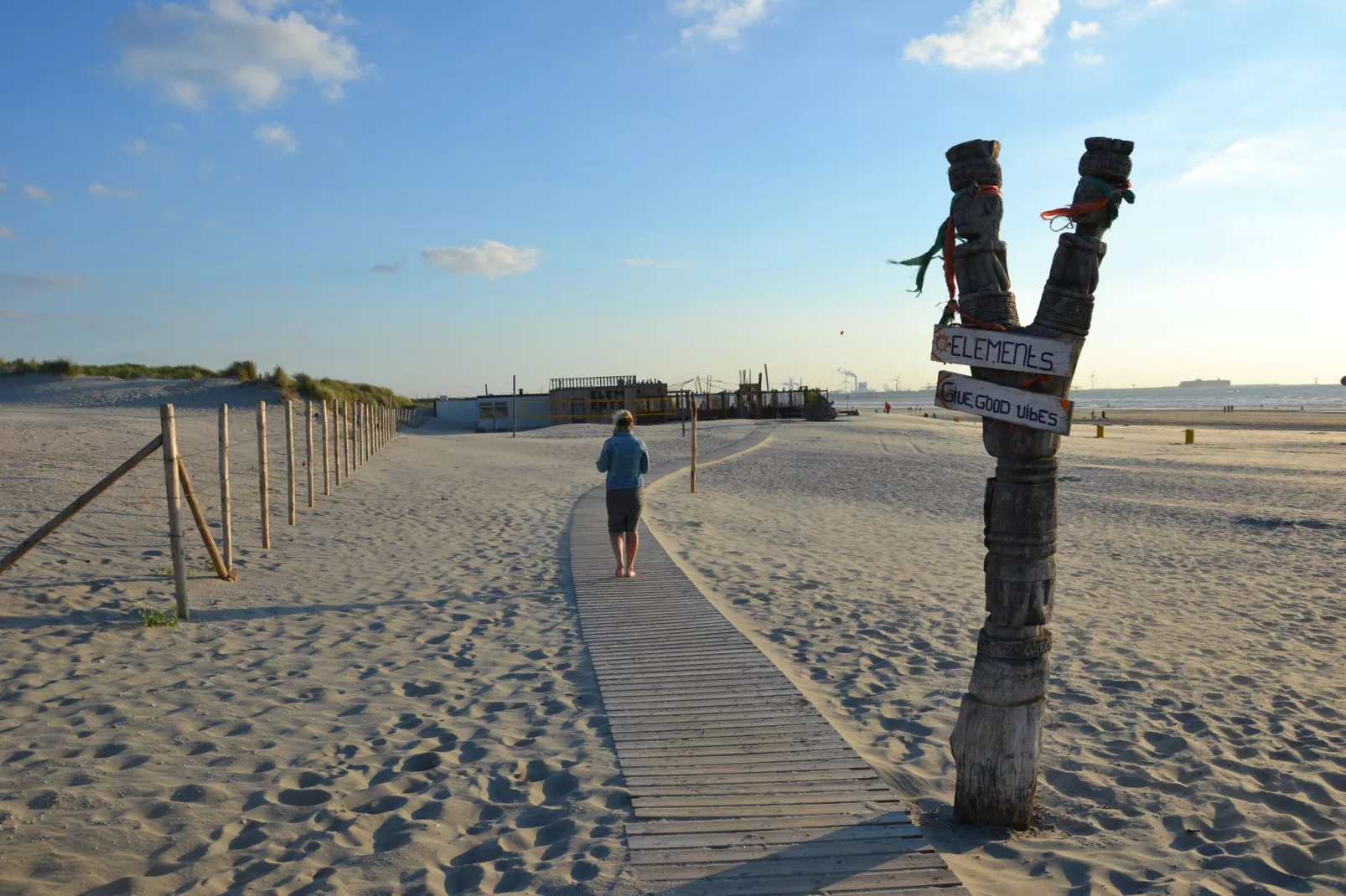 Strandpark Vlugtenburg 3-Gebieden zomer 1km