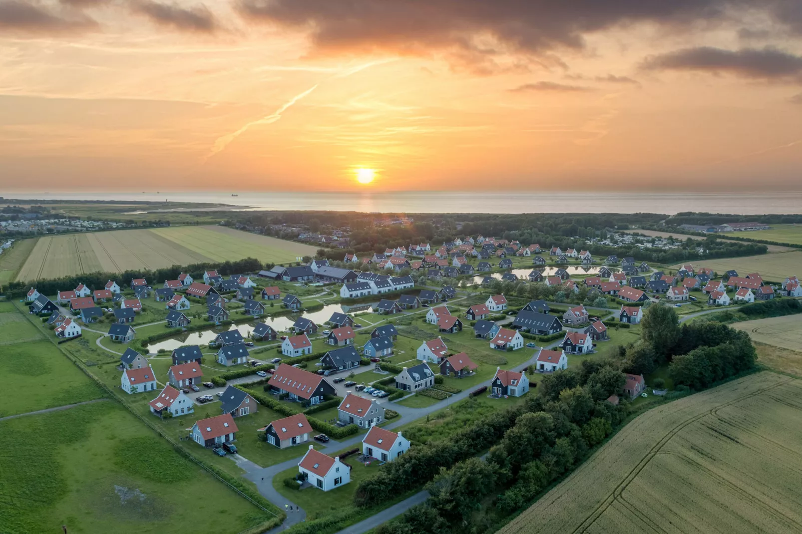 Strand Resort Nieuwvliet-Bad 5-Gebieden zomer 1km