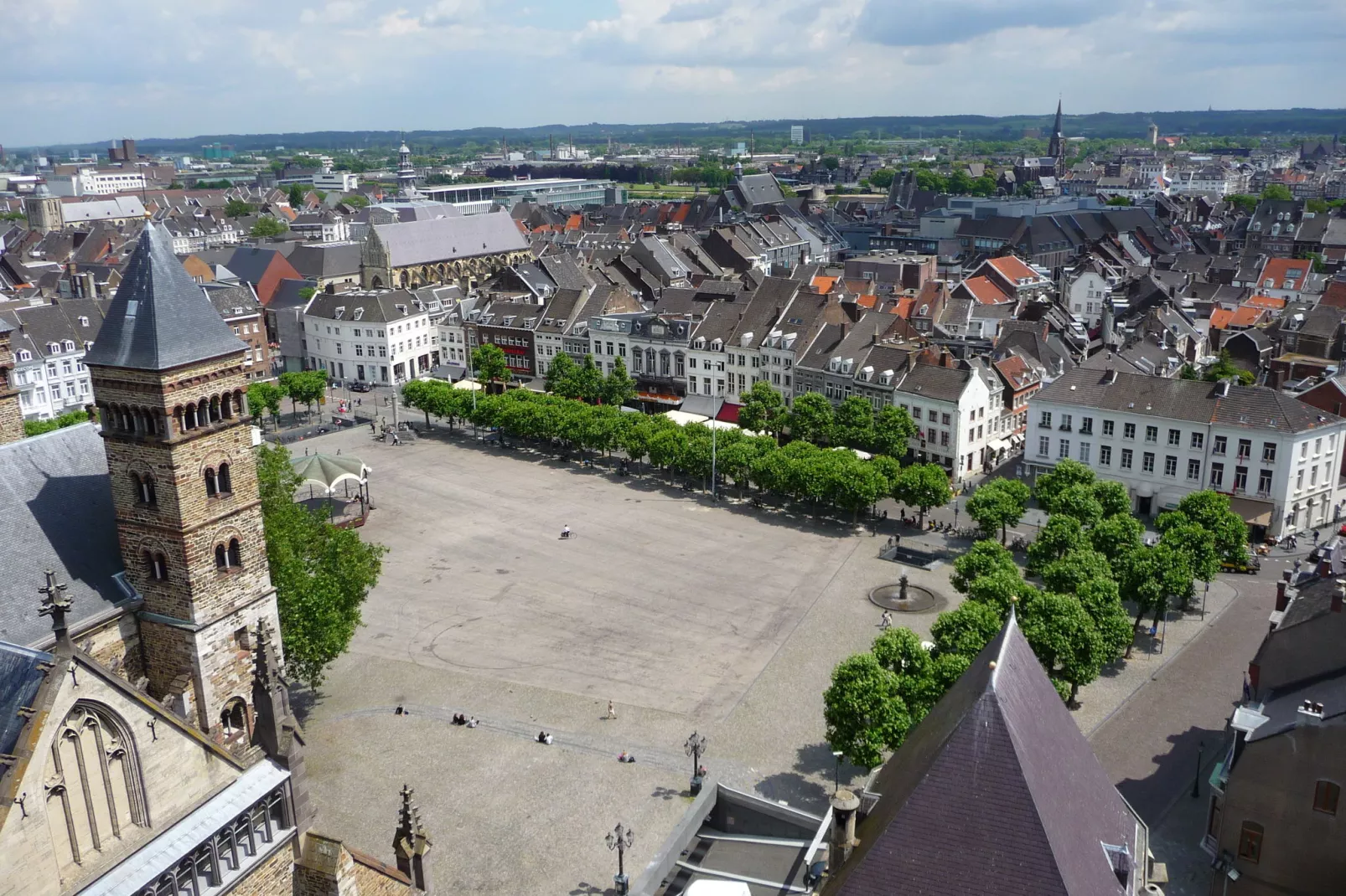 Resort Maastricht 1-Gebieden zomer 5km