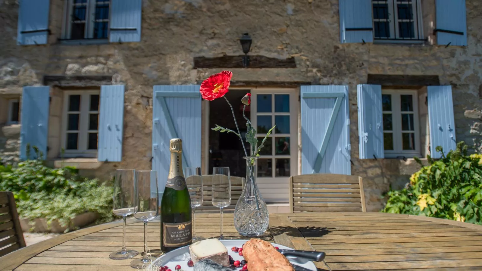 Gite le Nourrissat-Terrasbalkon