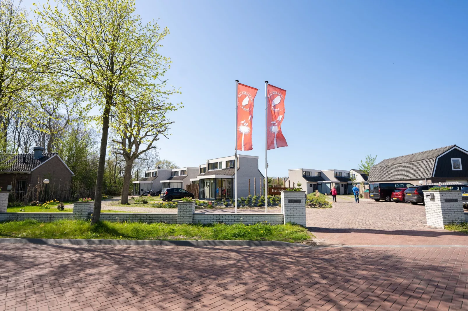 Vakantiepark 't Eibernest Texel 4-Buitenkant zomer