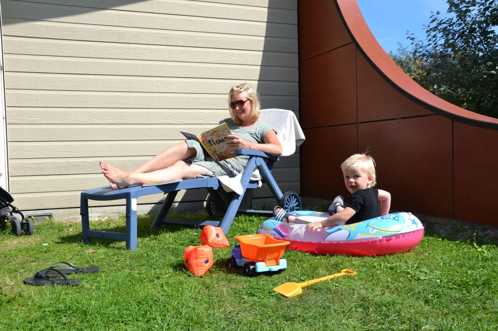 Strandpark Vlugtenburg 5-Tuinen zomer