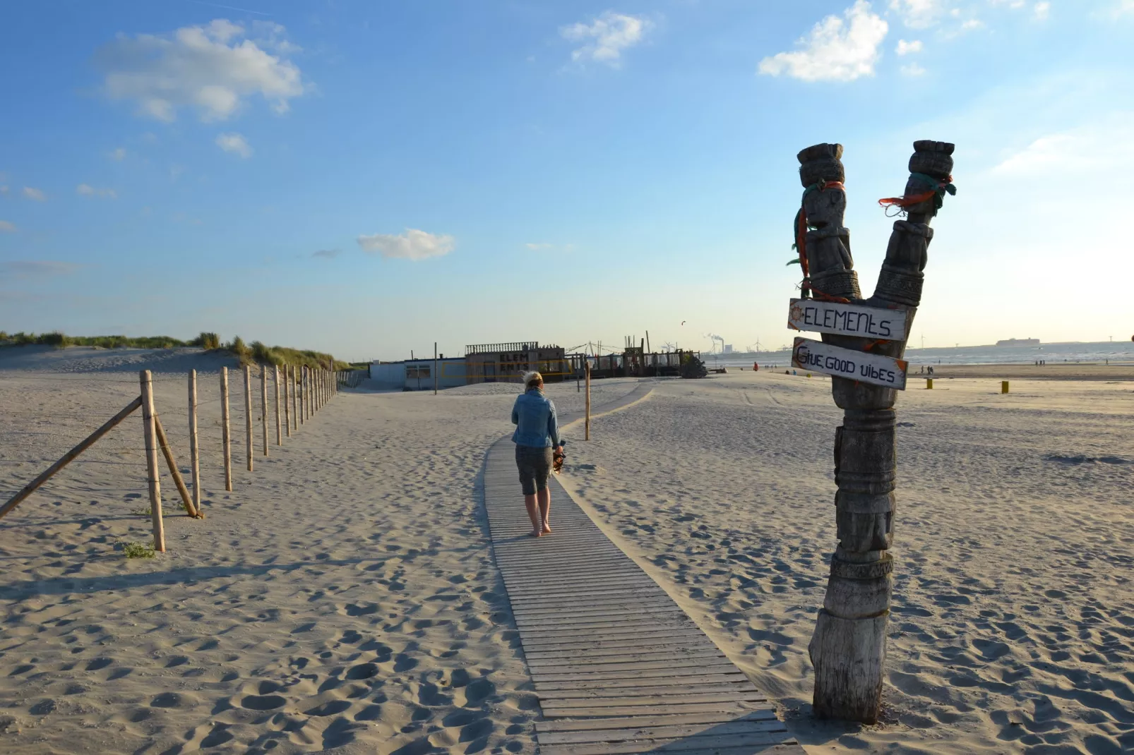 Strandpark Vlugtenburg 5-Gebieden zomer 1km