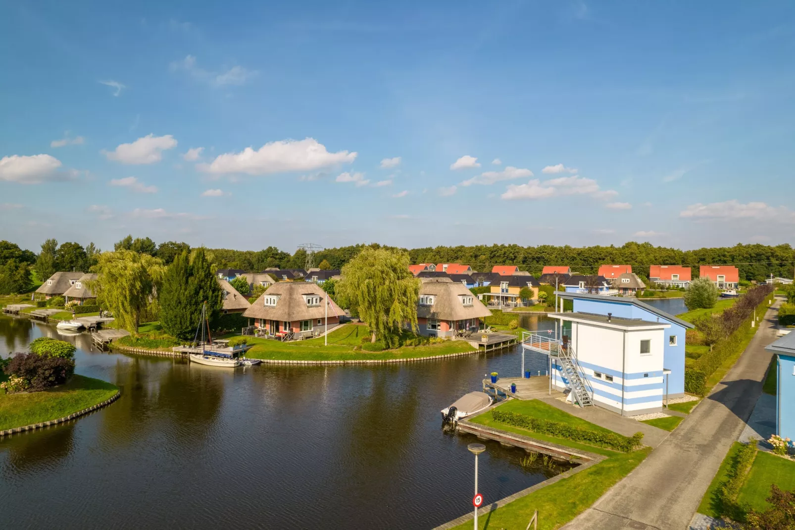 Waterpark De Bloemert 1-Gebieden zomer 1km