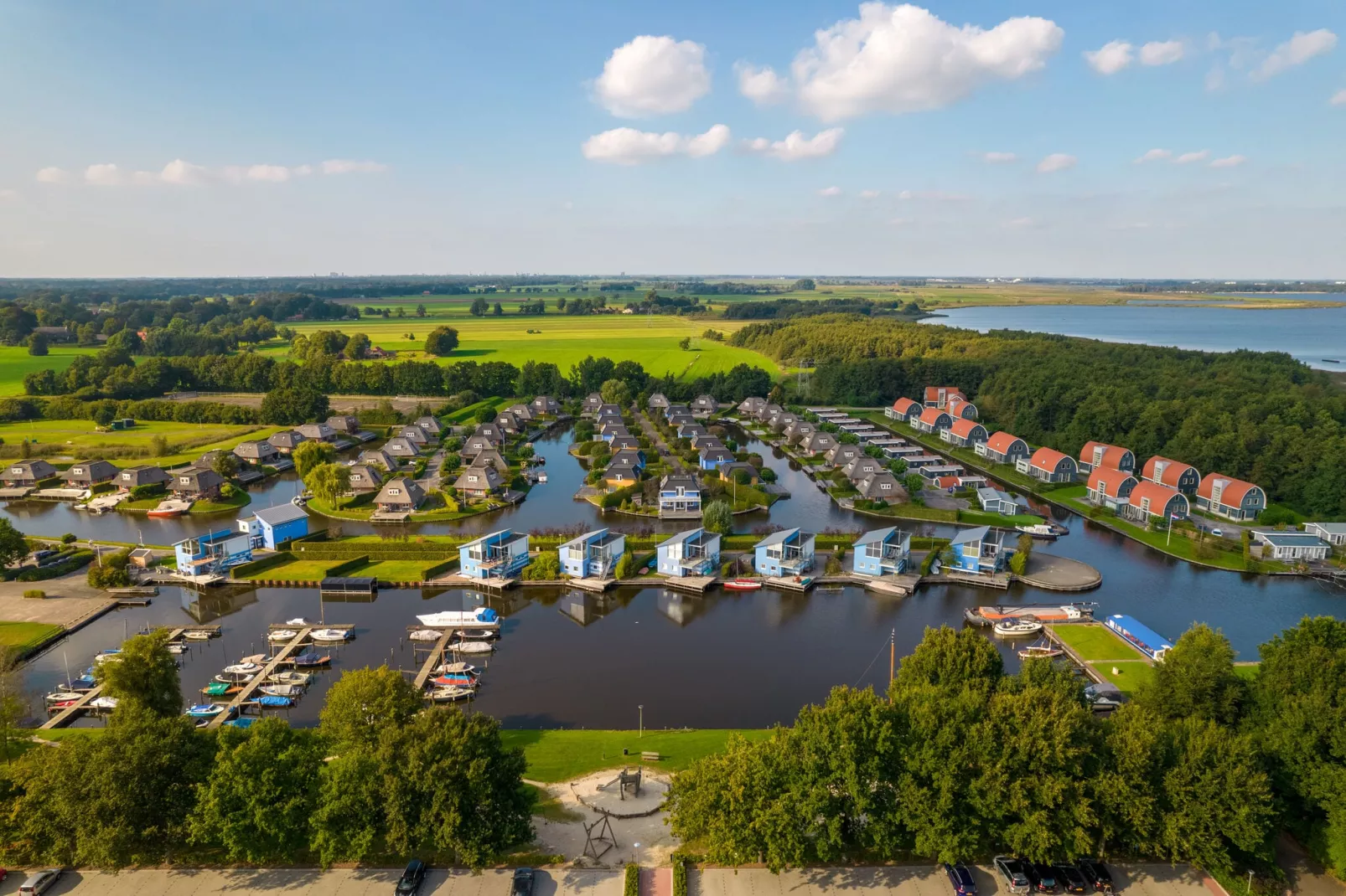 Waterpark De Bloemert 1-Gebieden zomer 1km