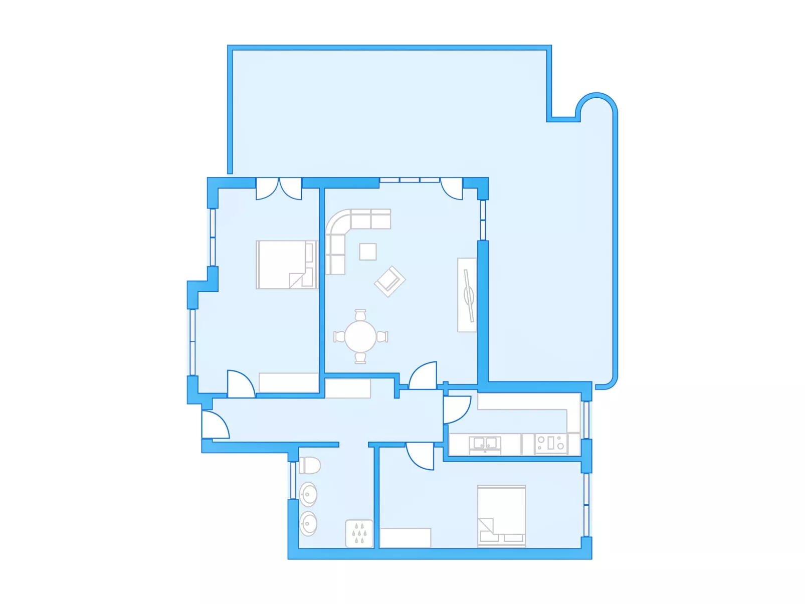 Allod Park Haus C 707-Binnen