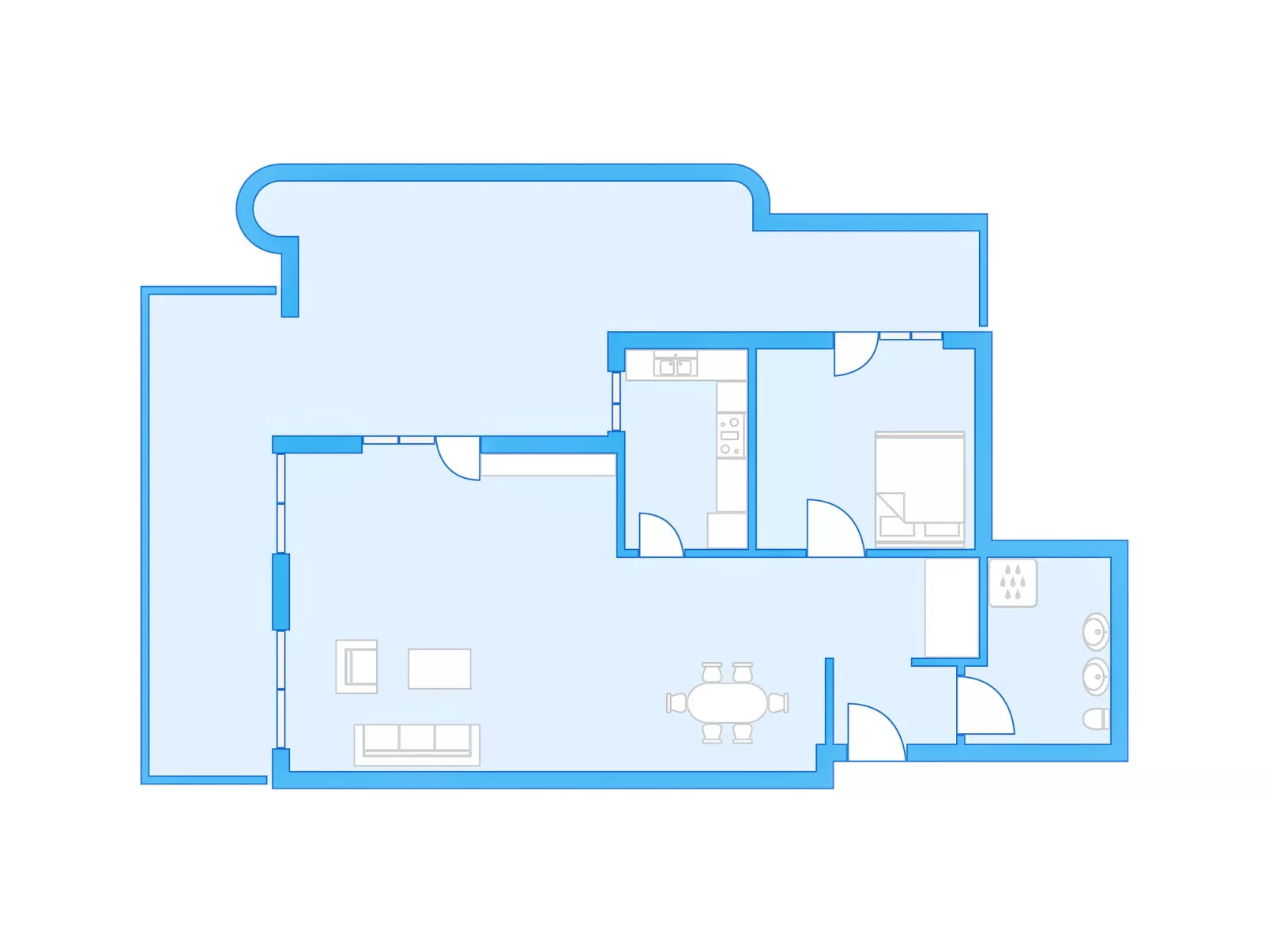 Allod Park Haus C 705-Binnen