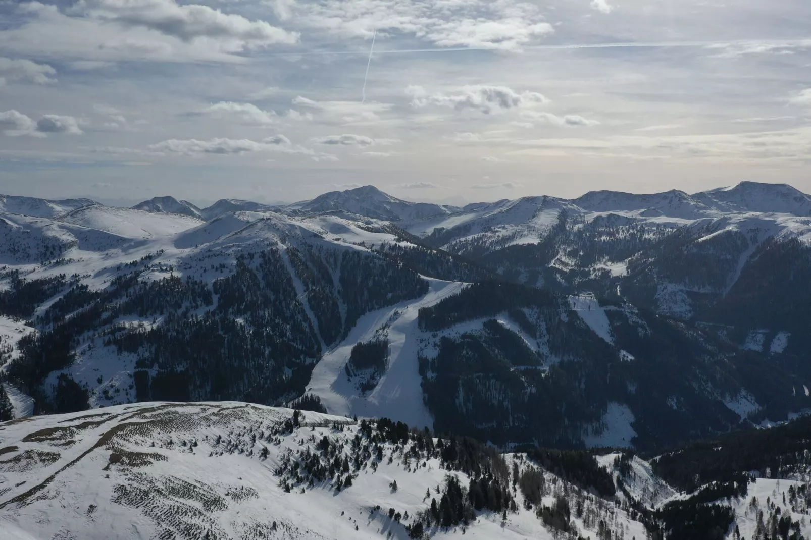 Chalet Innerkrems 2-Gebied winter 1km