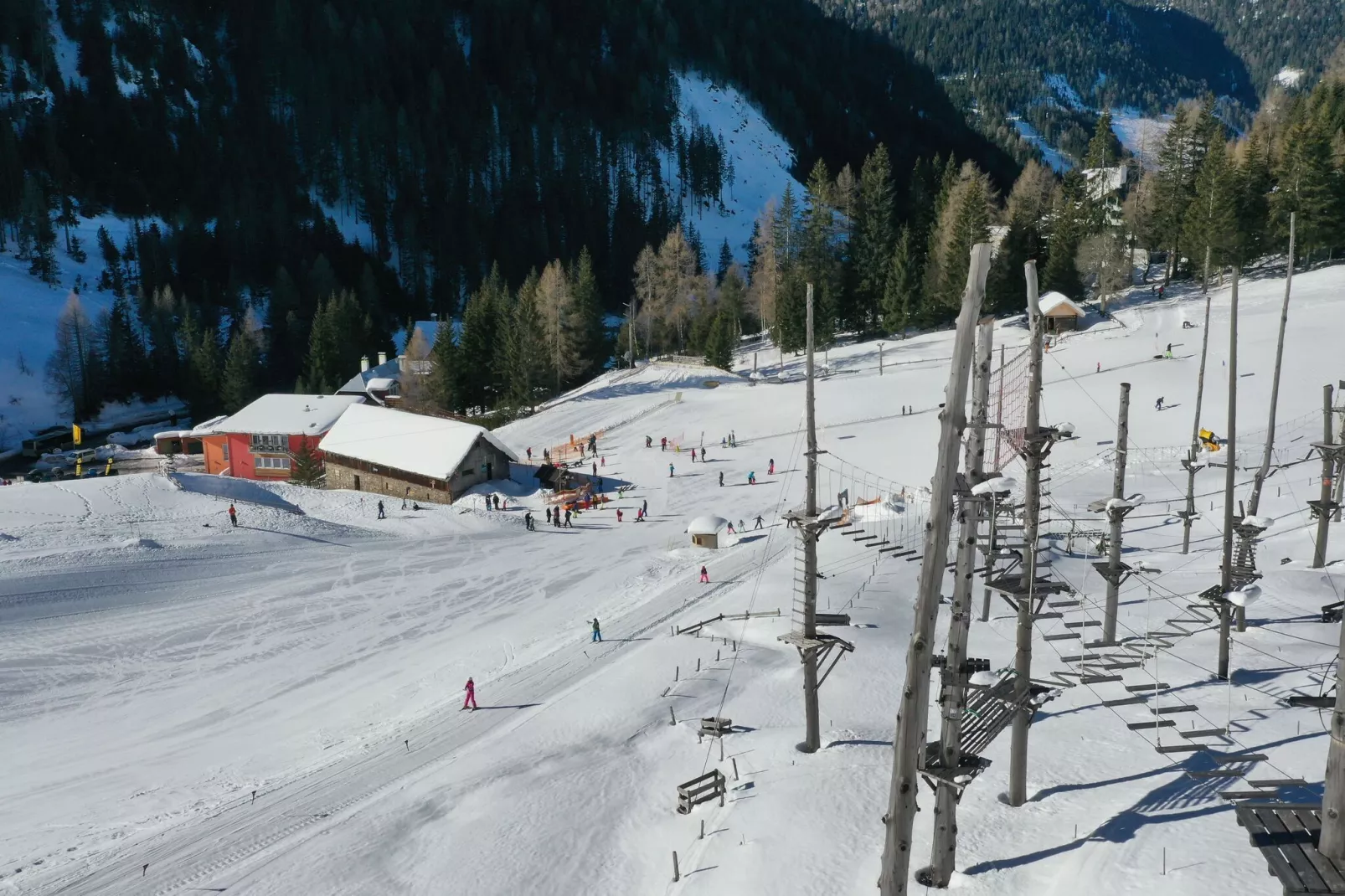 Chalet Innerkrems 2-Gebied winter 1km