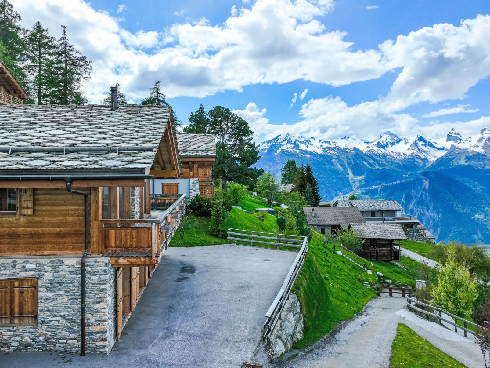 Chalet Flocon de Neige-Buiten