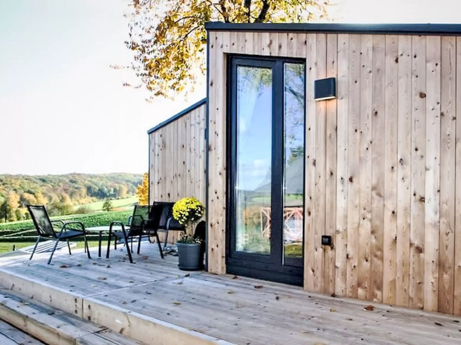 Tiny House-Buiten