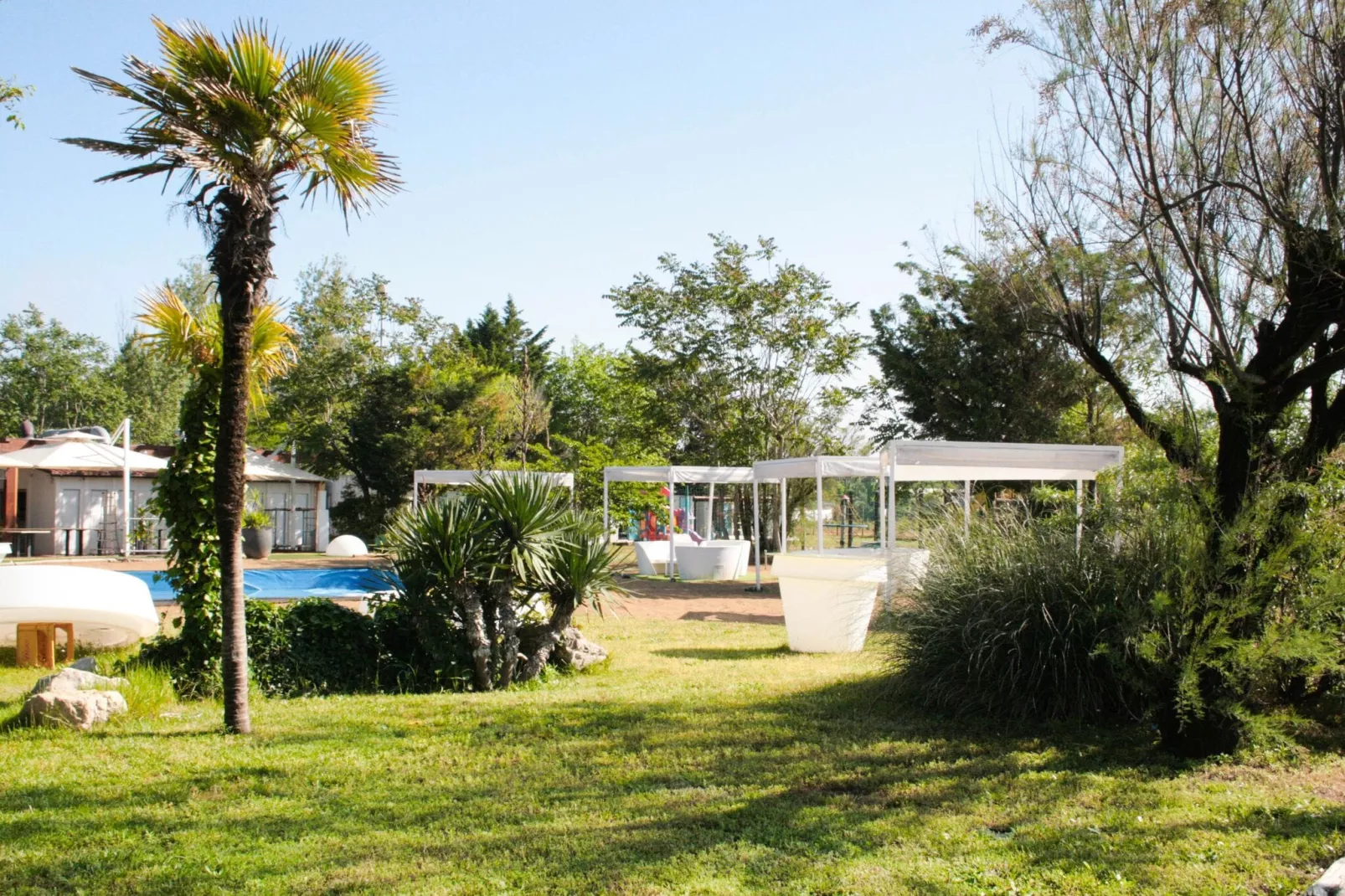 Villaggio Valdor Cavallino-Treporti - Sun Lodge Sea Side-Tuinen zomer