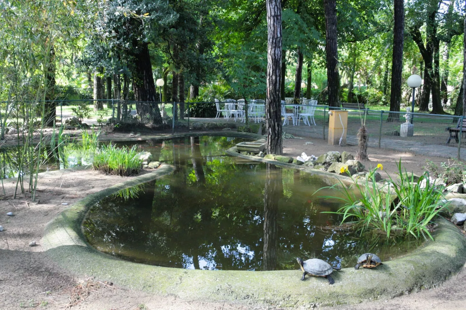 Villaggio Valdor Cavallino-Treporti - Nature Lodge-Tuinen zomer