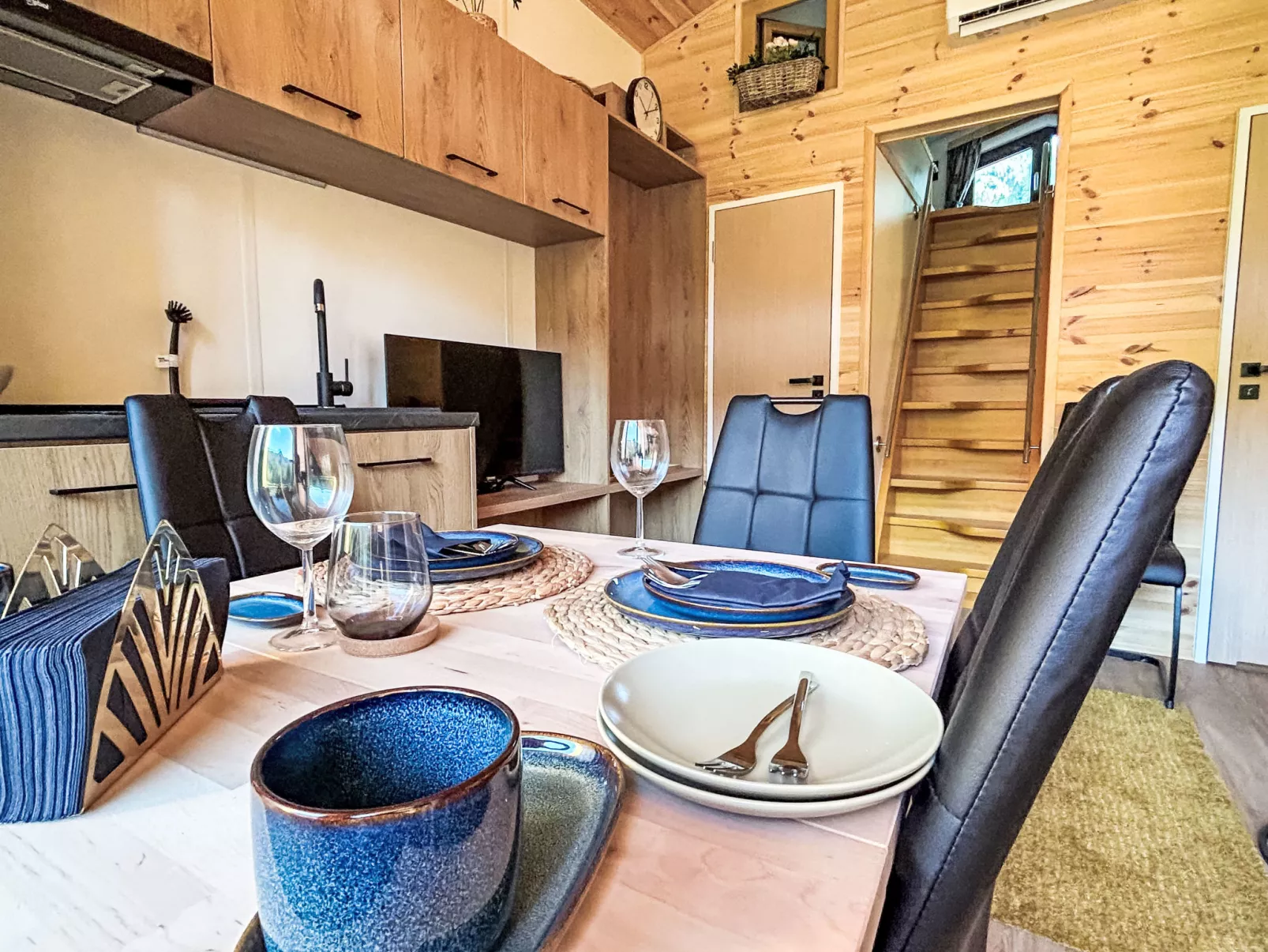 Tiny House Chalet Jasmin-Binnen