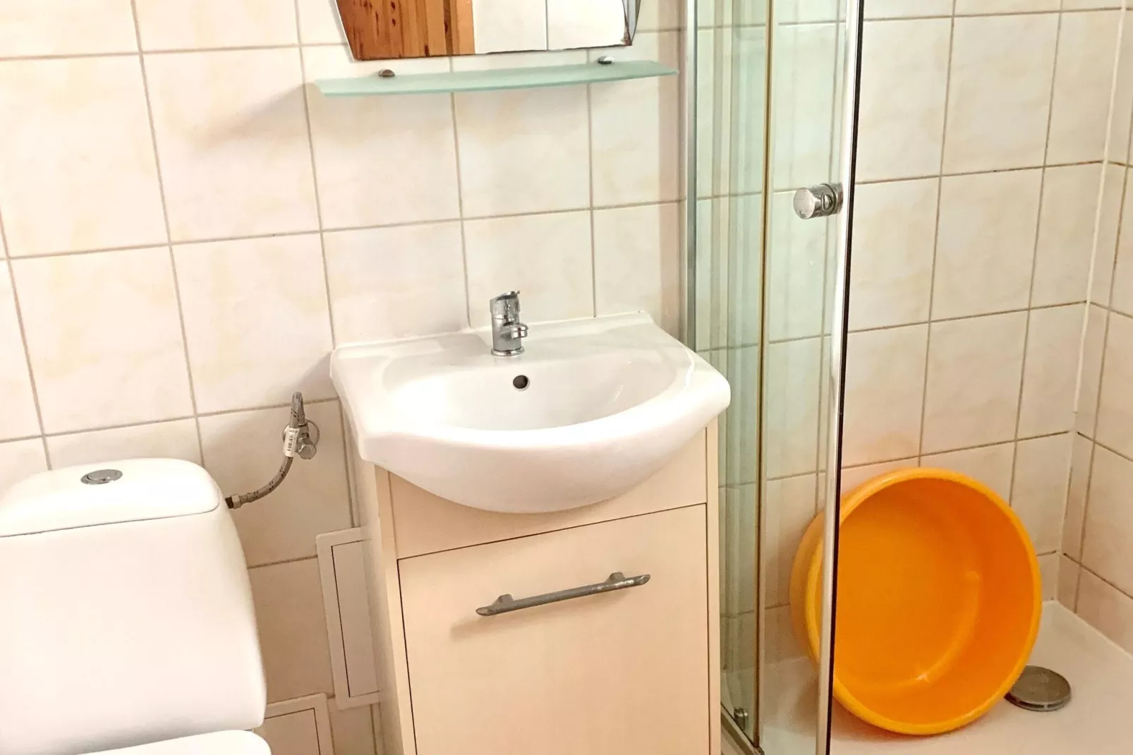 Domki BARBADOS Sarbinowo - domek STANDARD dla 4 osób-Badkamer