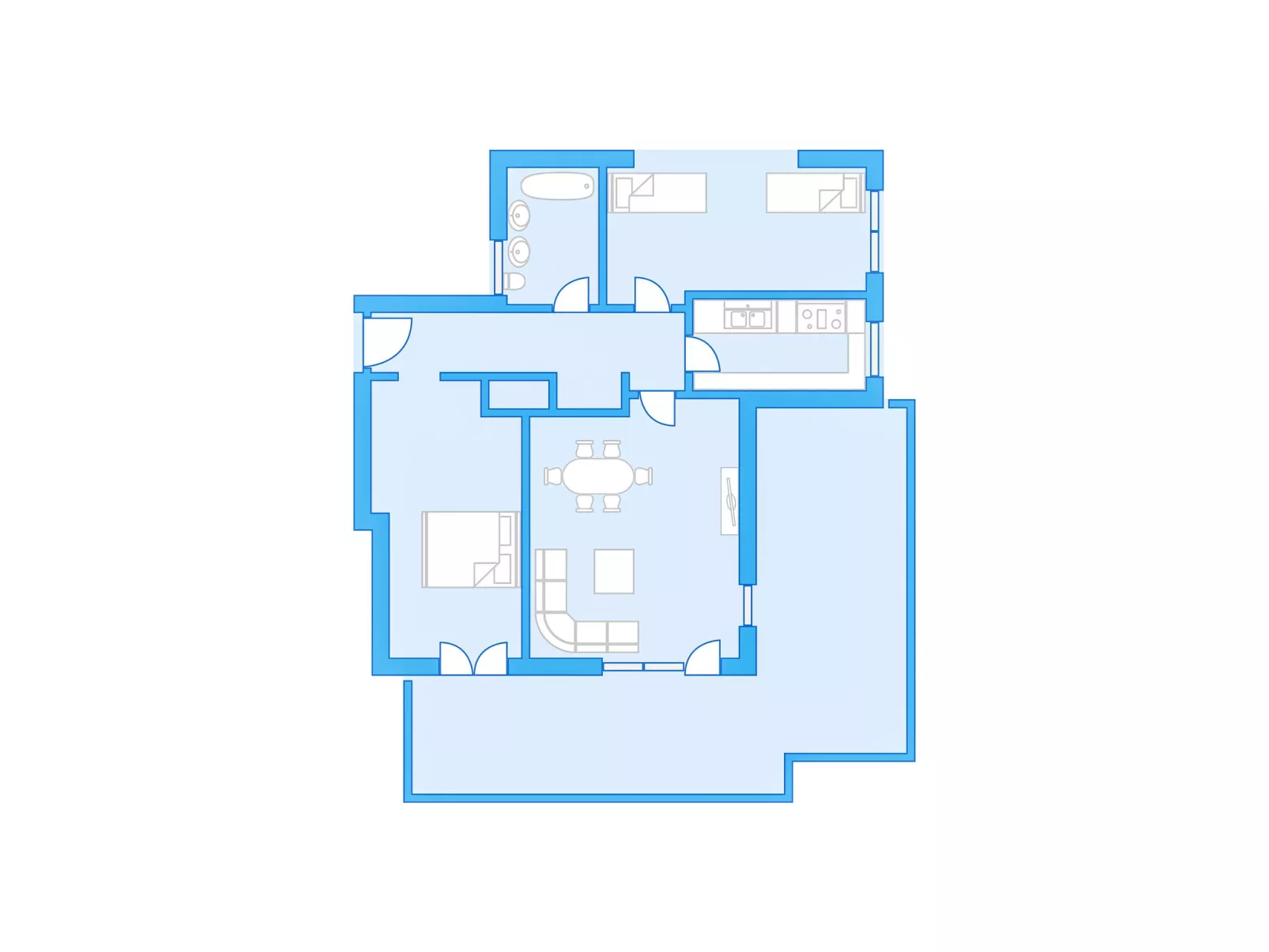 Allod Park Haus C 701-Binnen