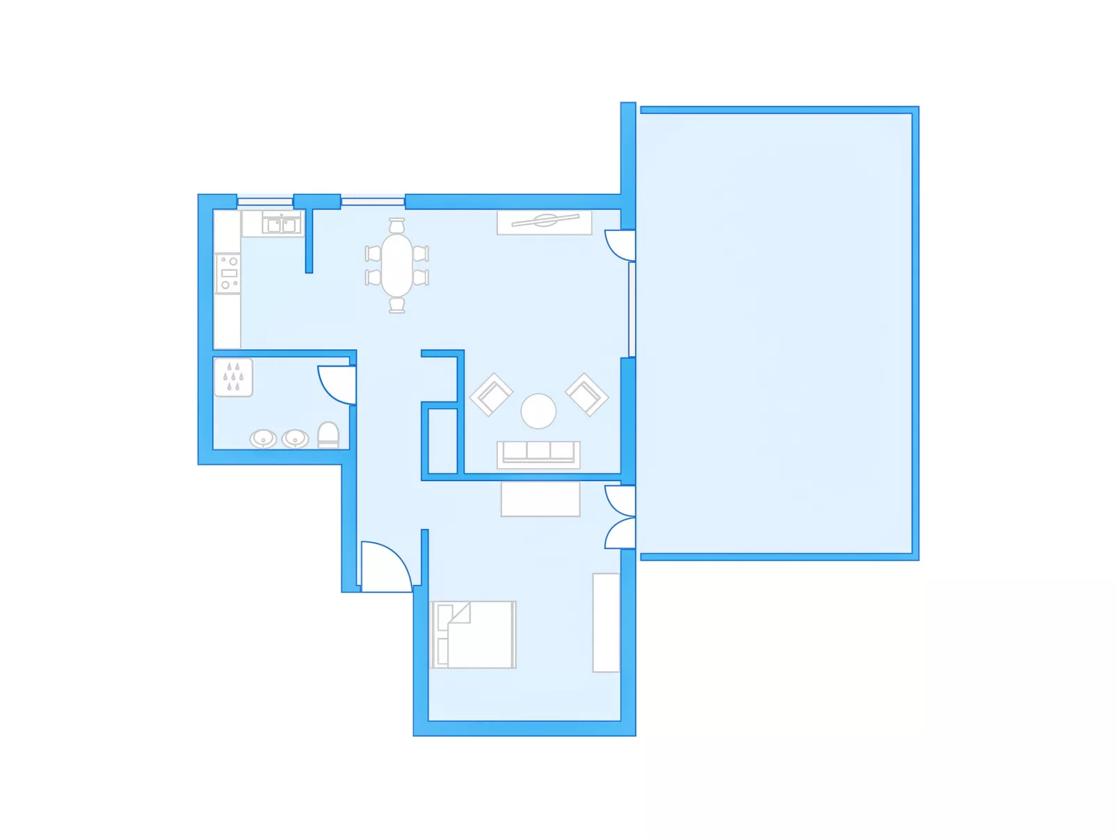 Attika Wohnung Allod Park Haus C 801-Binnen