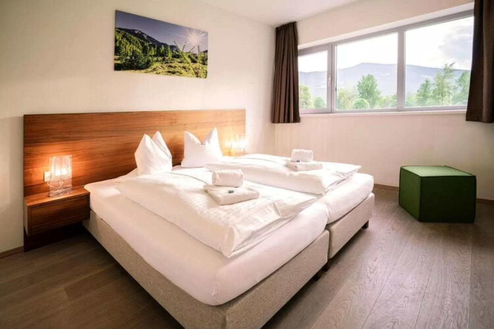 Holiday resort Tauernresidence Radstadt, Radstadt-Juniorsuite oder Tauernsuite-Slaapkamer