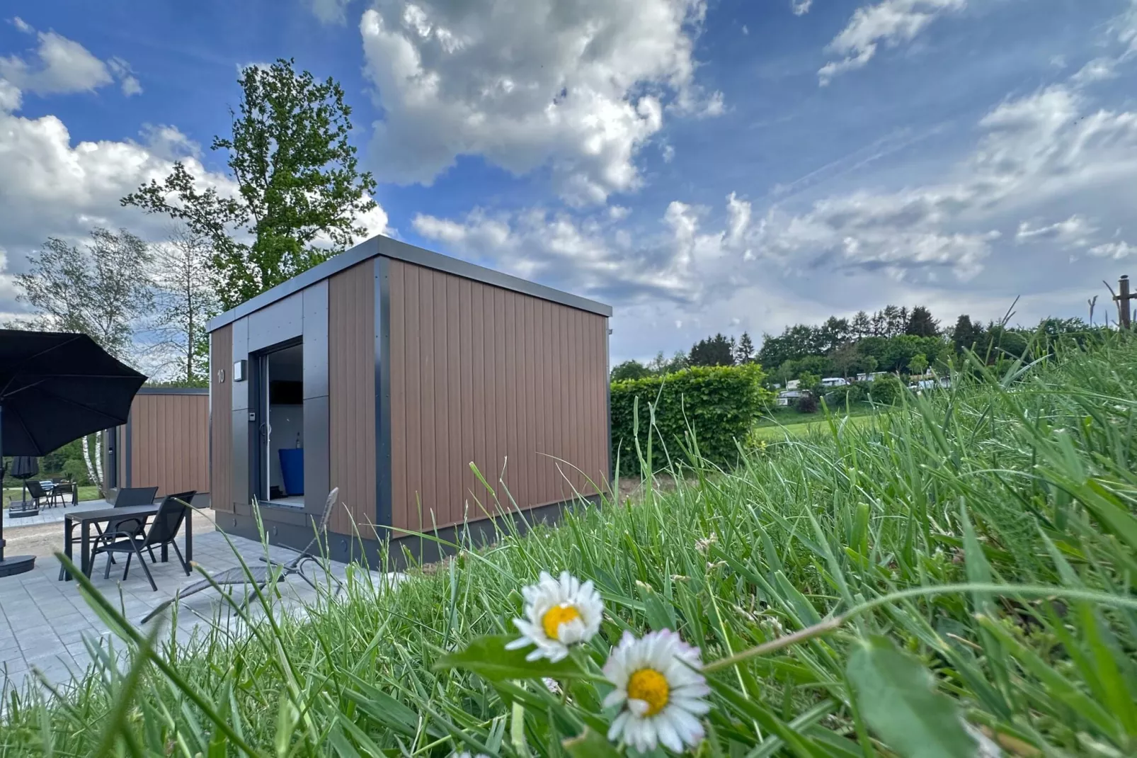 FERIENDORF SEEBLICK - Tiny Chalet am Eixendorfer See