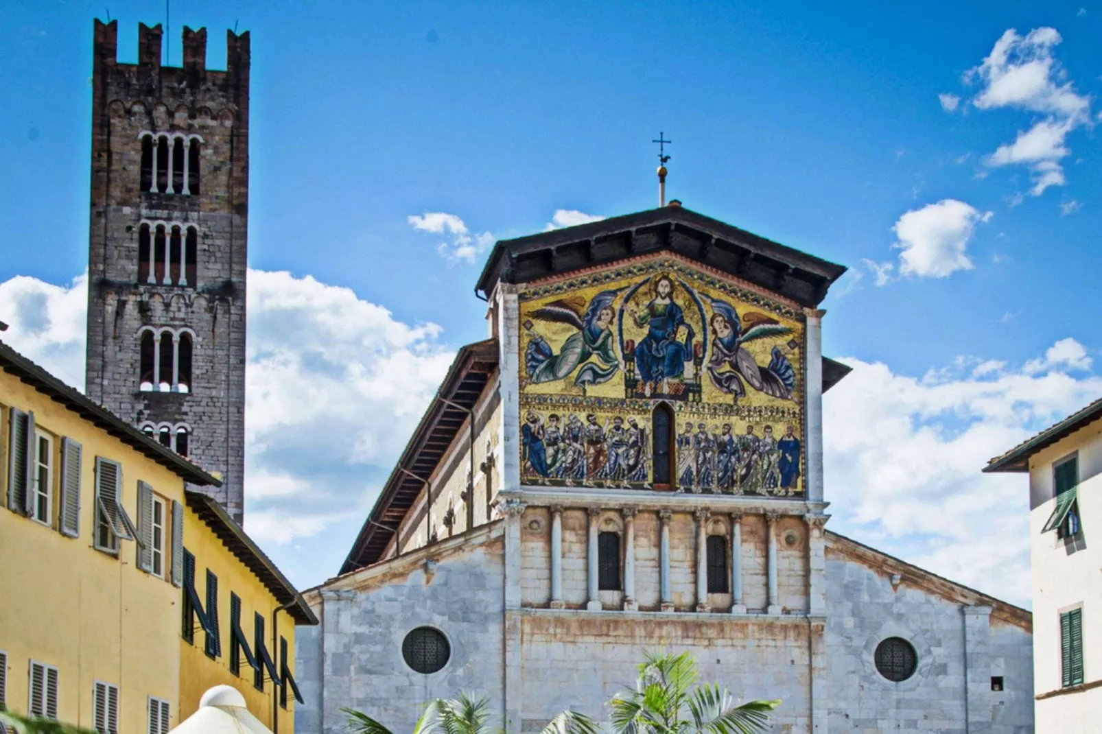 Aria di Lucca-Gebieden zomer 1km