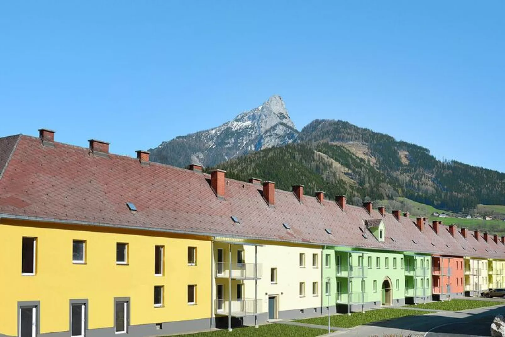 Holiday resort Erzberg Alpin Resort, Eisenerz-Kaiserschild-Uitzicht zomer