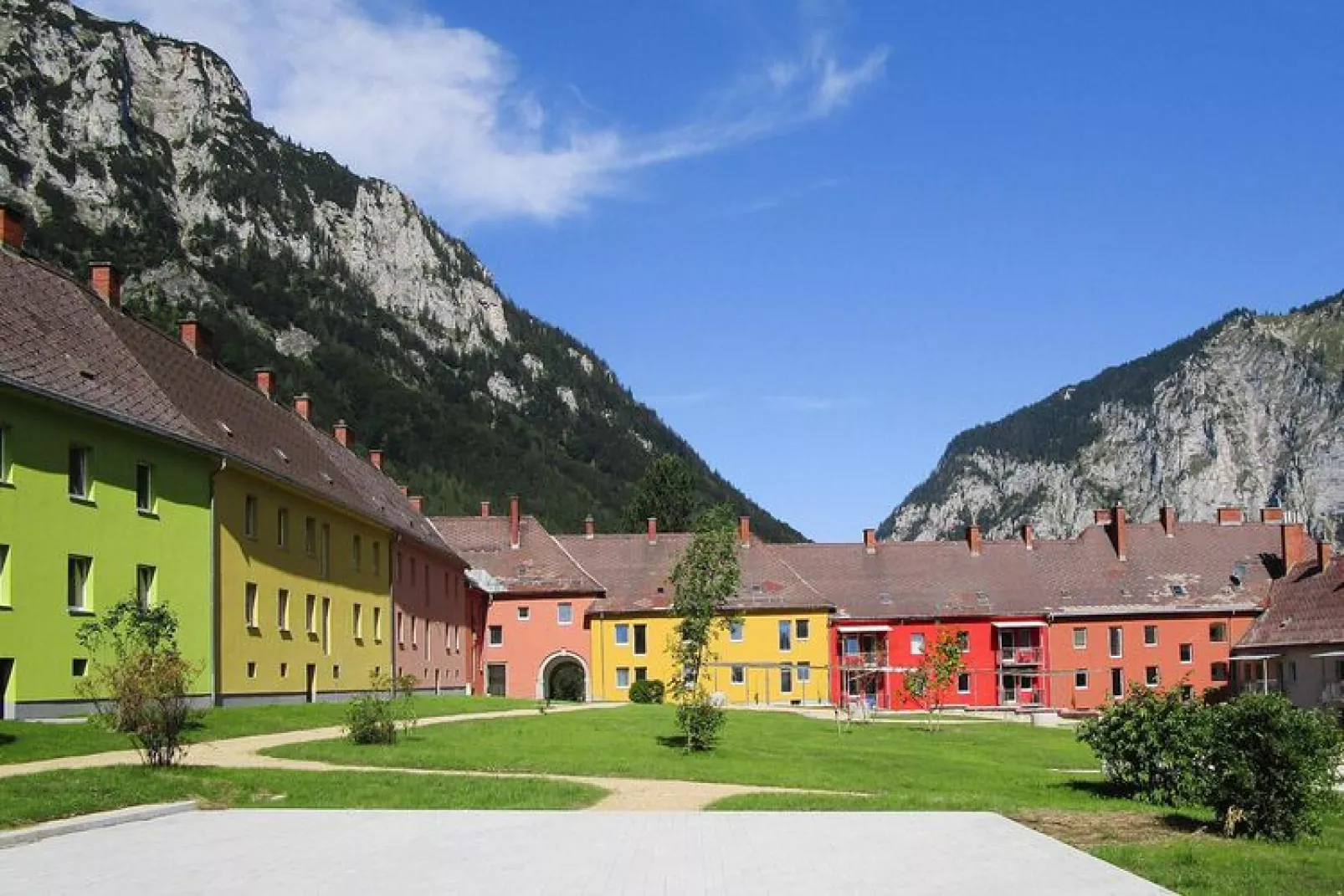 Holiday resort Erzberg Alpin Resort, Eisenerz-Kaiserschild-Uitzicht zomer