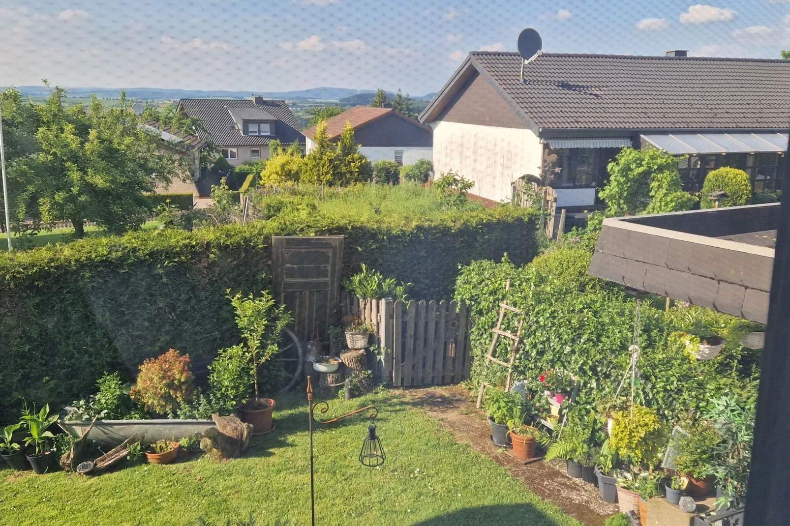 Ferienwohnung Happe-Uitzicht zomer