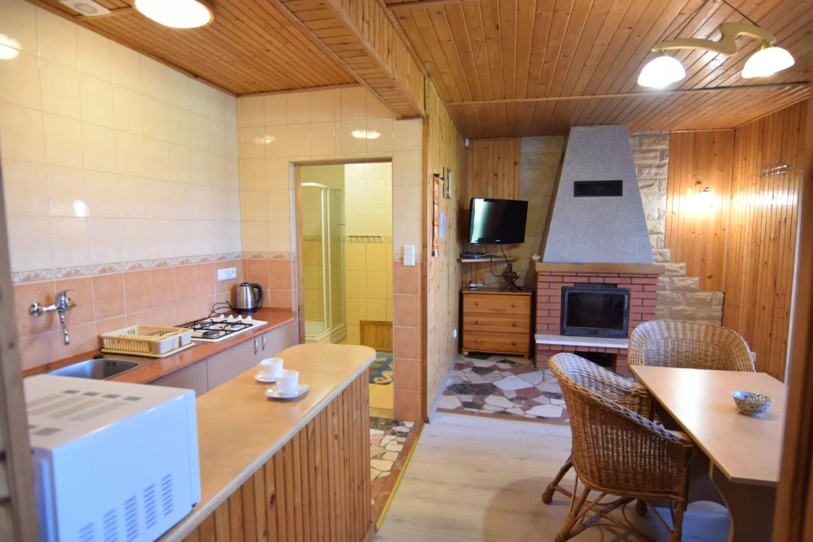 Holiday flat in Kopalino-Woonkamer