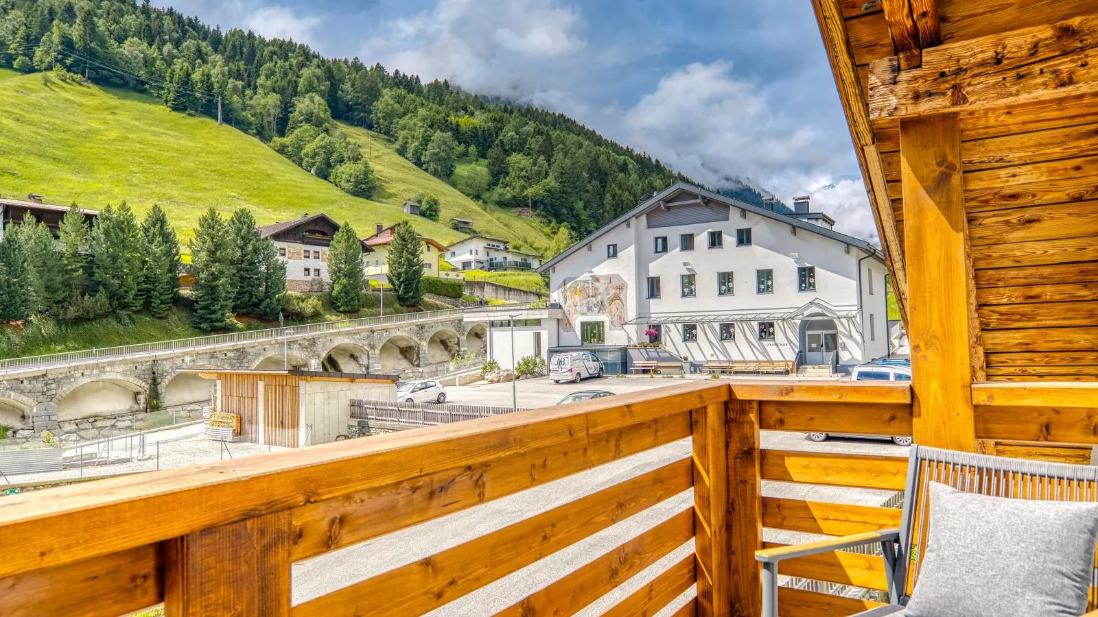 Chalet Bergglück-Uitzicht zomer