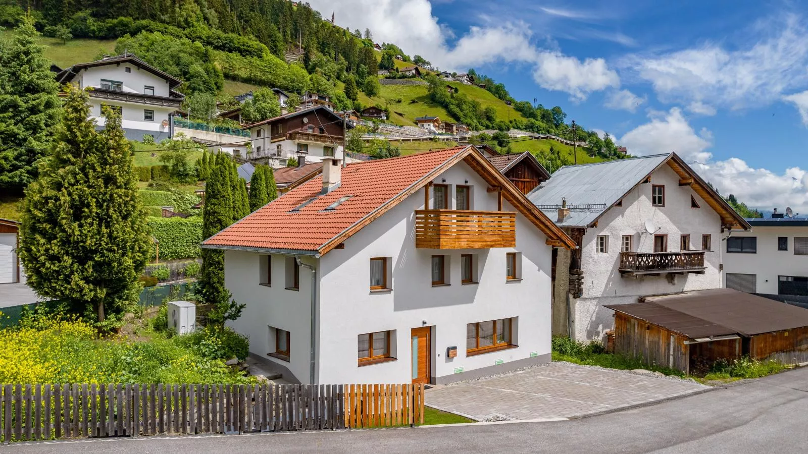 Chalet Bergglück-Buitenkant zomer