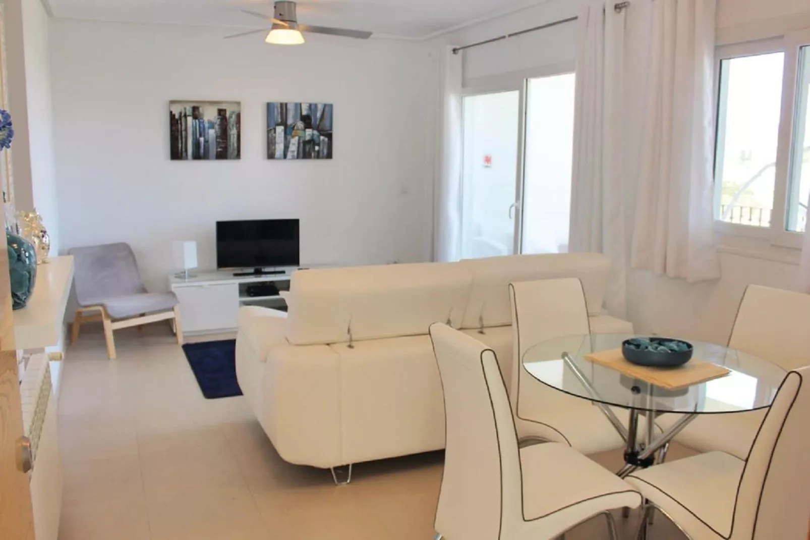 Apartamento vacacional Hacienda Riquelme-Woonkamer