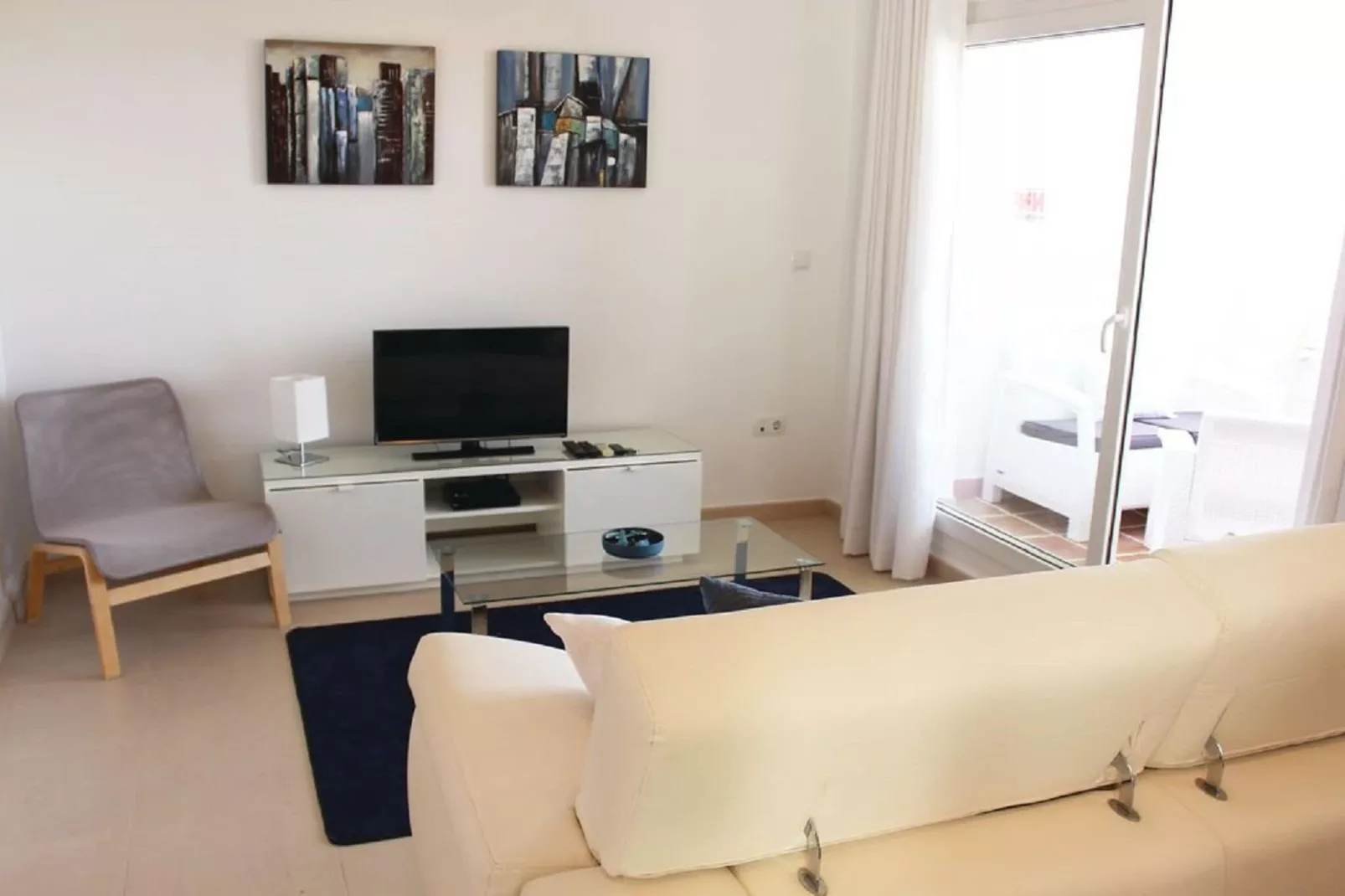 Apartamento vacacional Hacienda Riquelme-Woonkamer