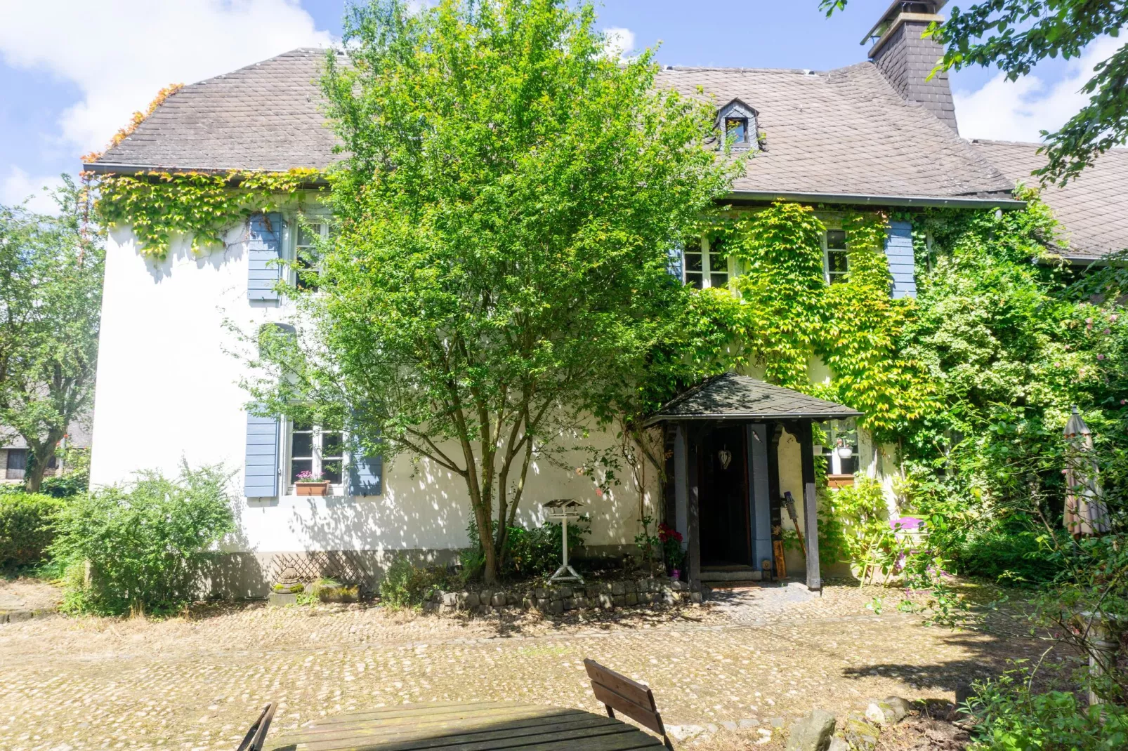 Ferienwohnung Landleben im Pyrmonter Zehnthof-Buitenkant zomer