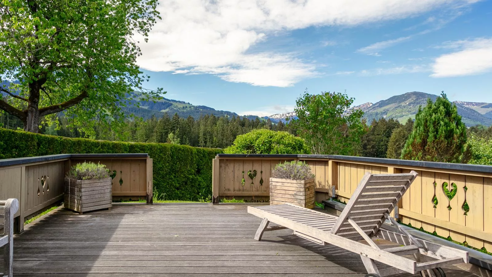 Chalet Kaiserblick-Terrasbalkon