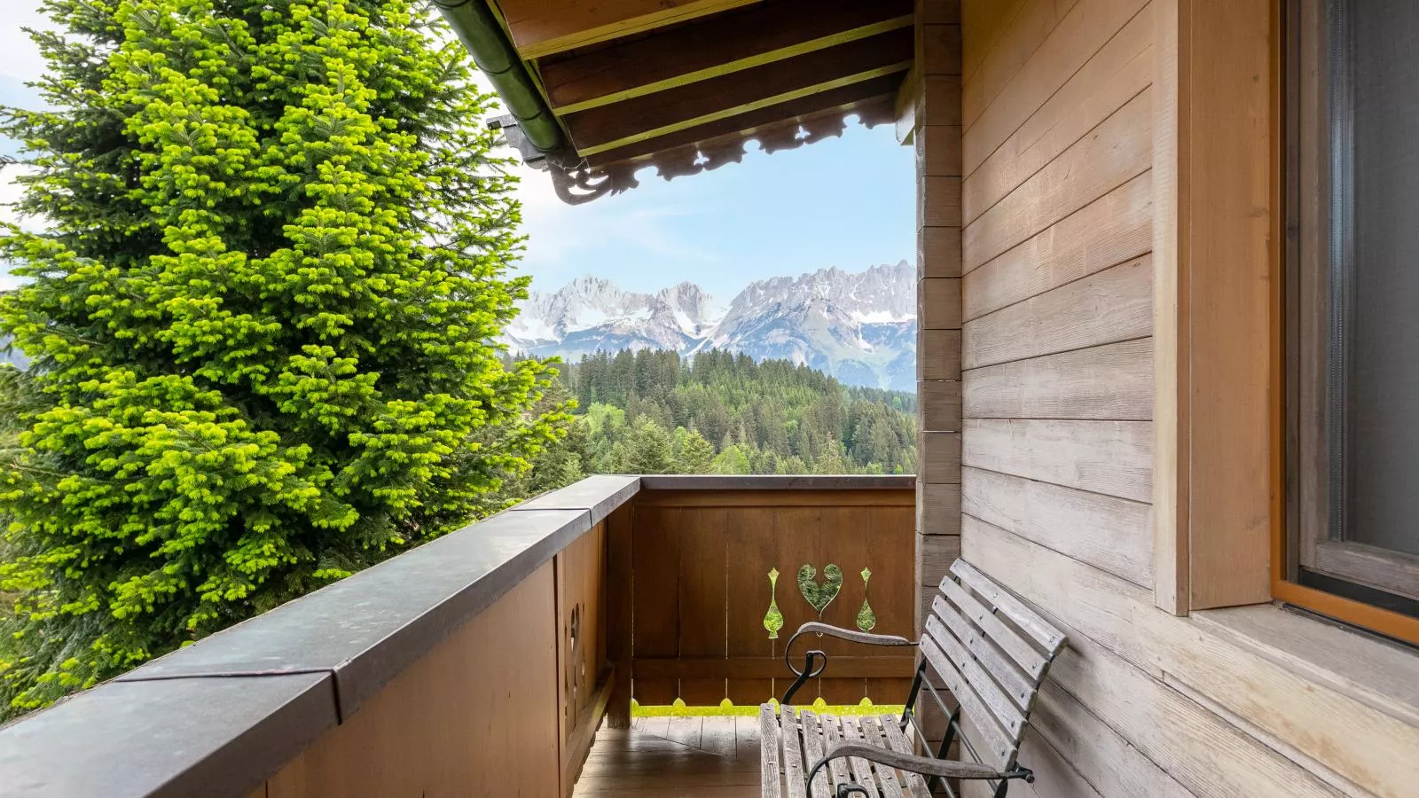 Chalet Kaiserblick-Terrasbalkon