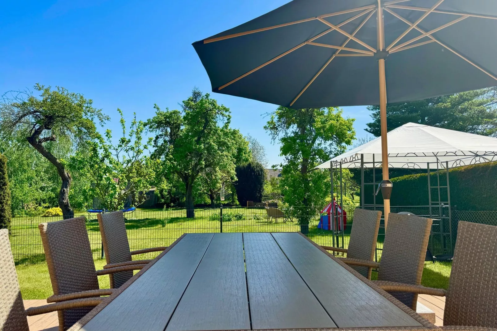 Ferienhaus Havelzeit-Terrasbalkon