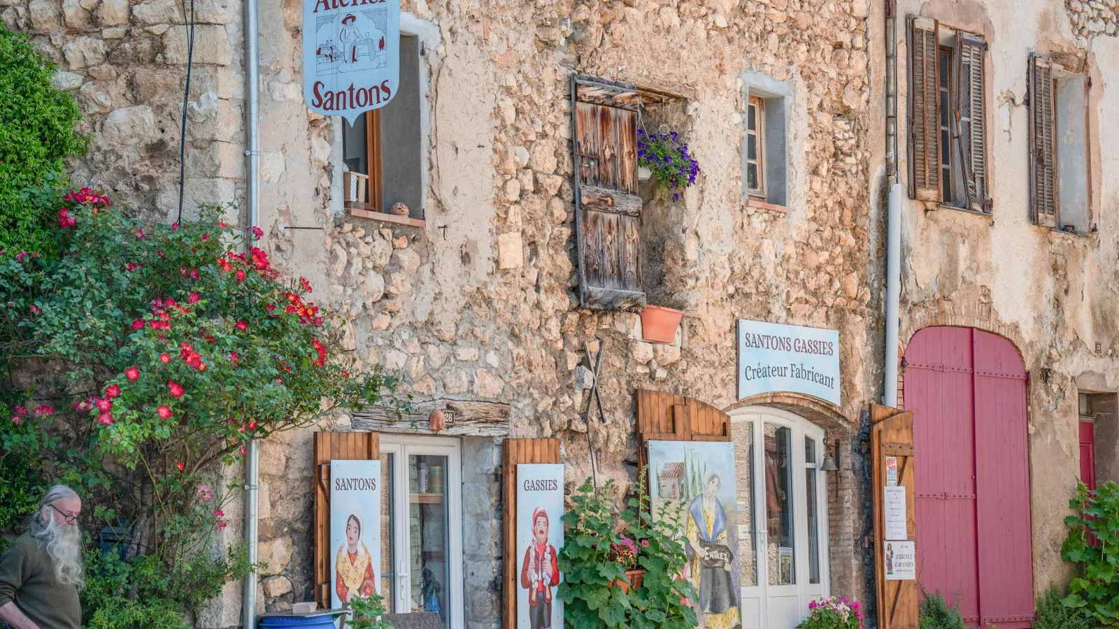 Verdon-Gebieden zomer 1km