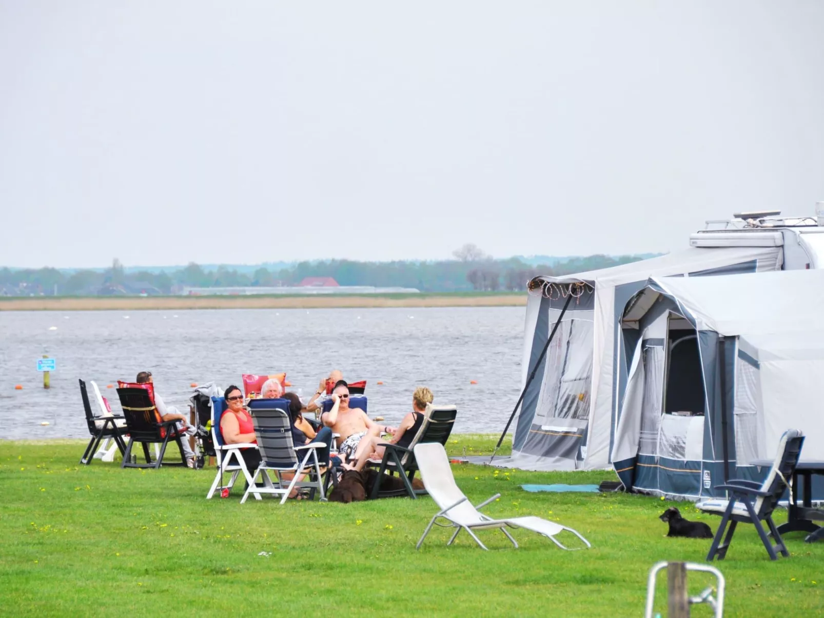 Glampingtent Luxe 6-Buiten