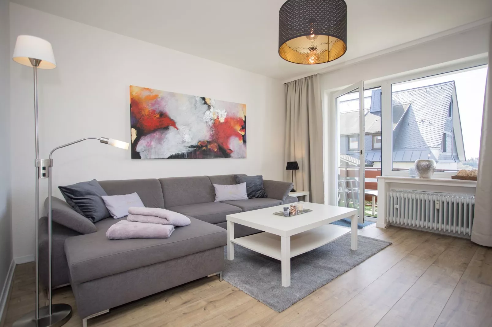 Appartement Lenneblick 2 - Altastenberg-Woonkamer