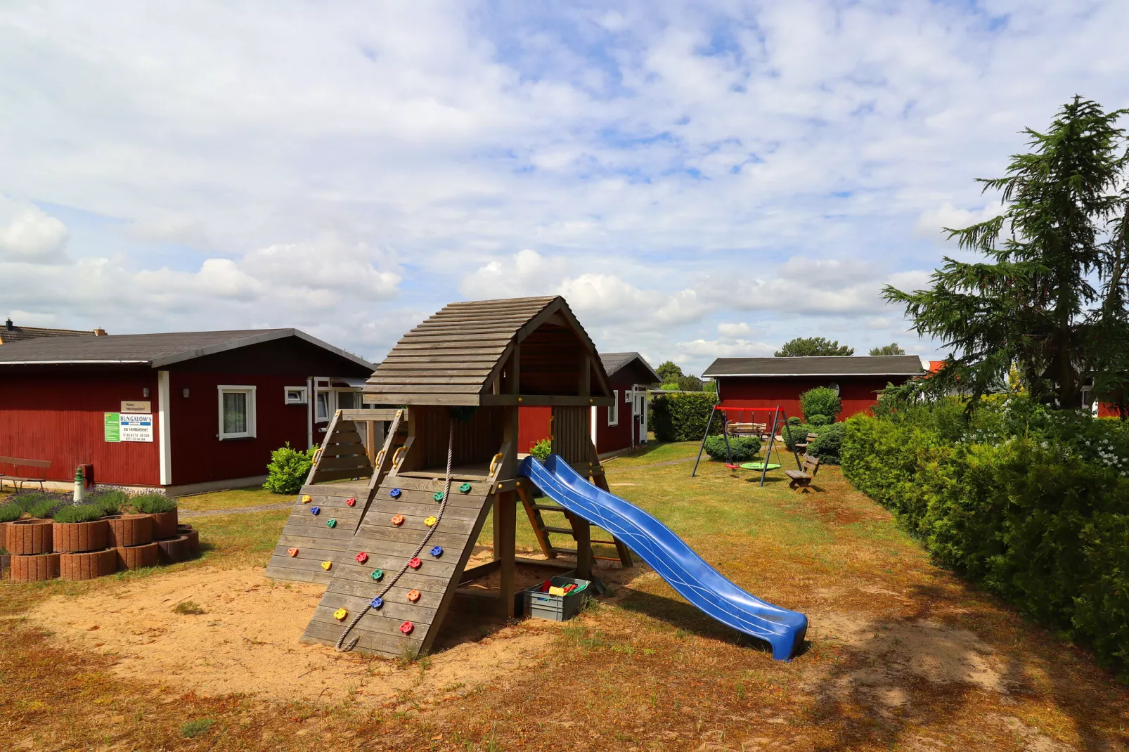 Räuberkuhle Koserow-Tuinen zomer