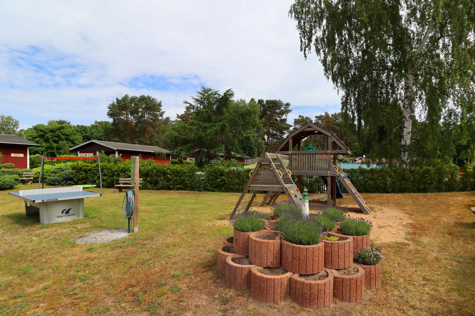 Räuberkuhle Koserow-Tuinen zomer