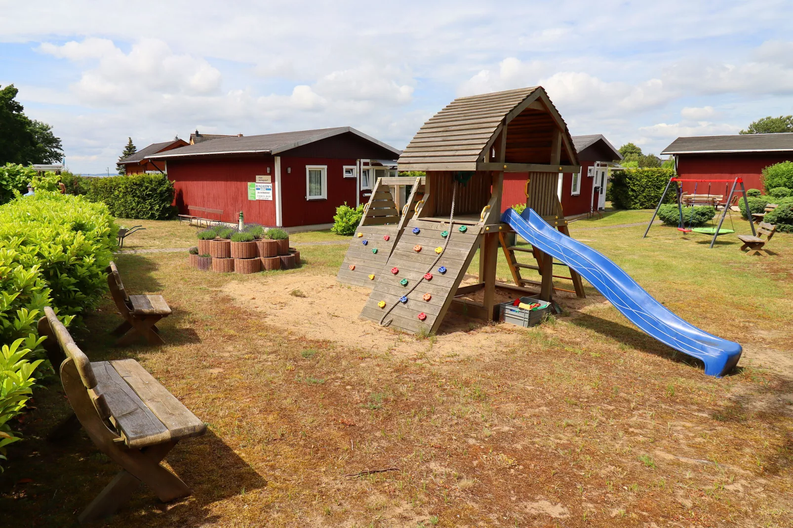 Räuberkuhle Koserow-Tuinen zomer