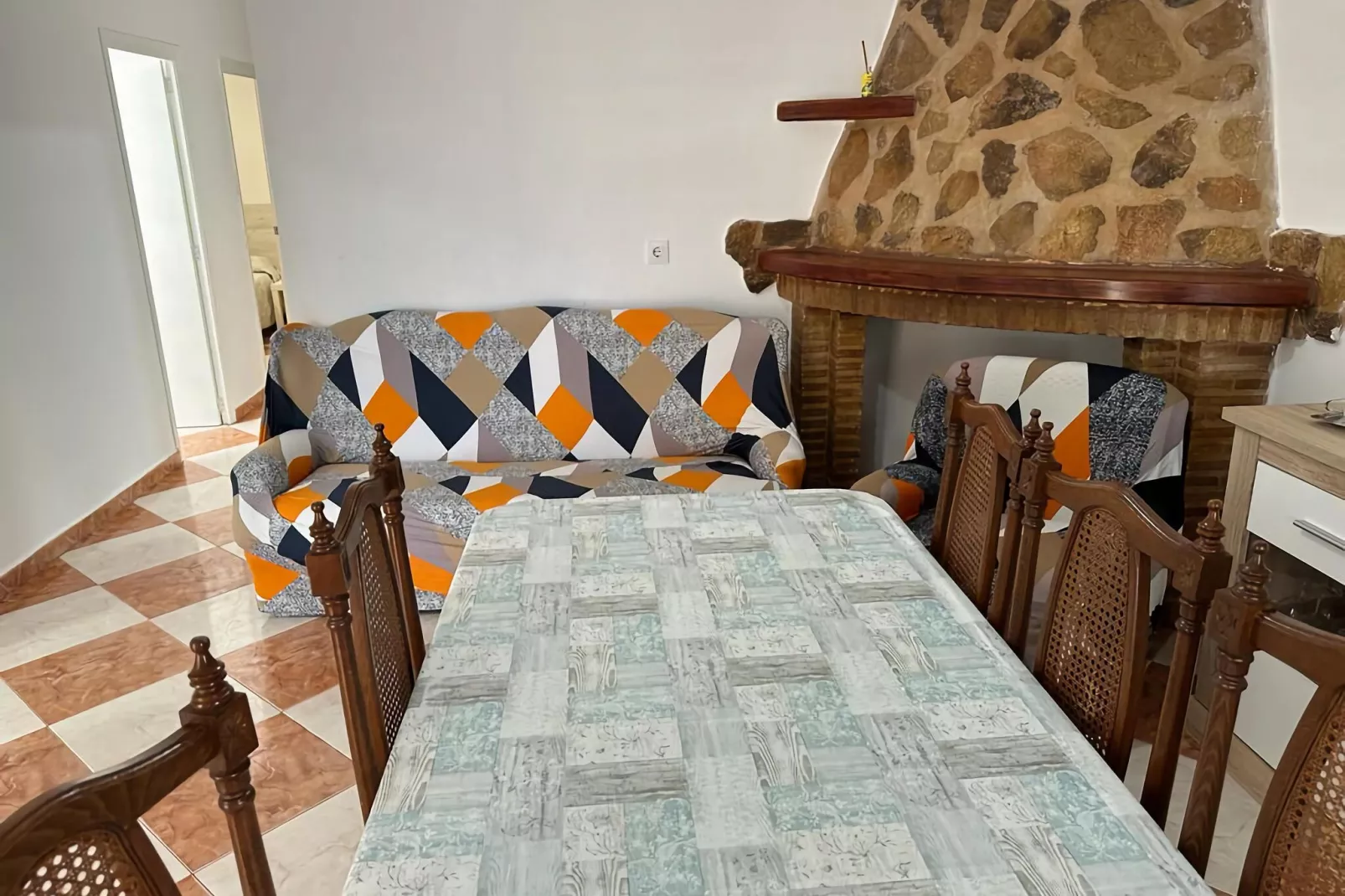 Apartamento La Vela 5-Eetkamer