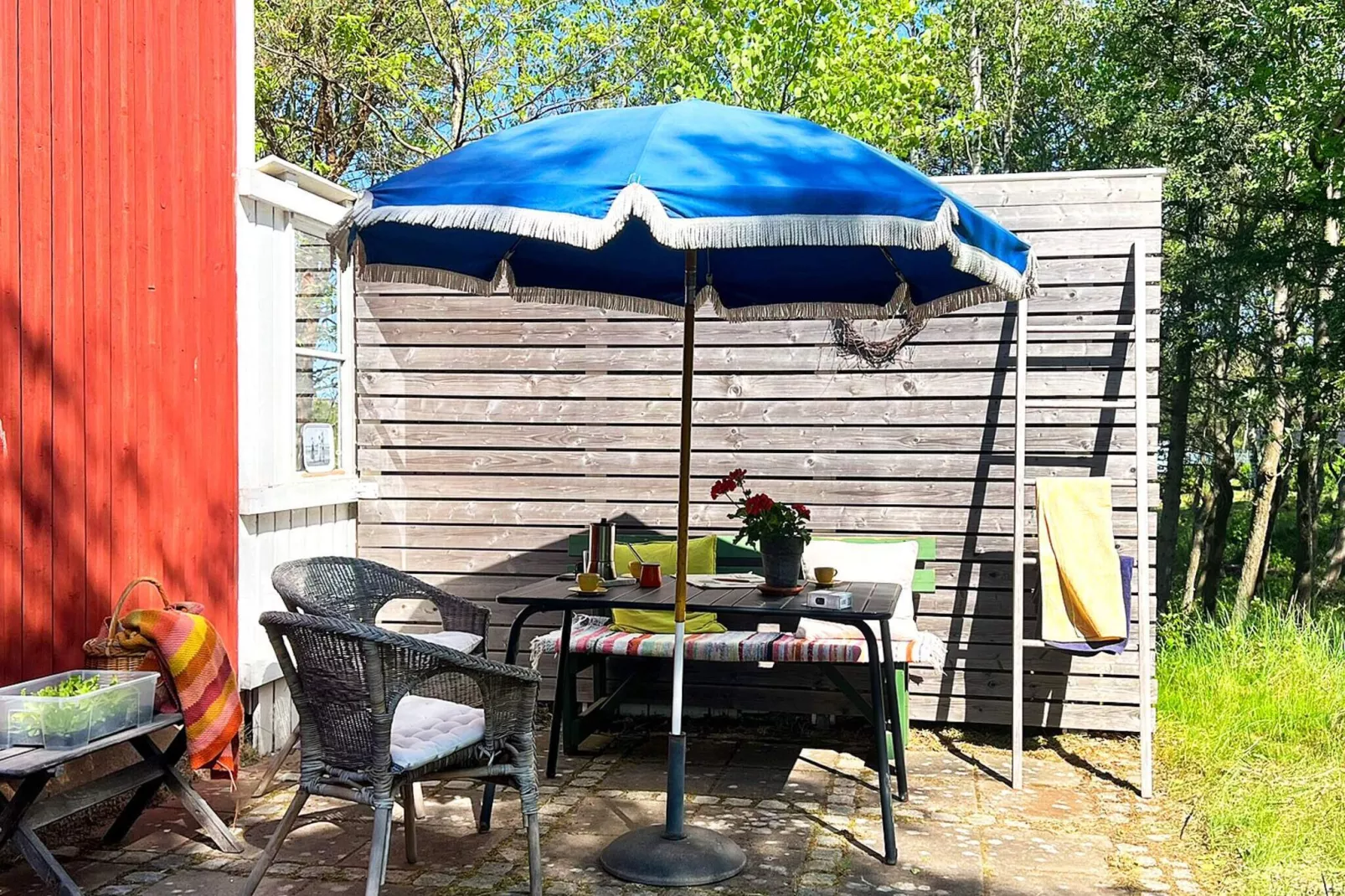 Aantrekkelijk appartement met terras-Buitenlucht