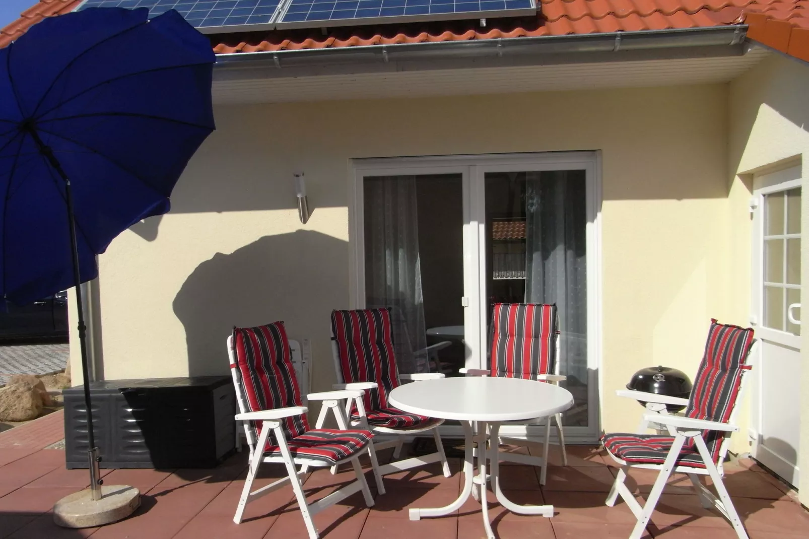 Salzhaff Ferienhaus 2 Schlafzimmer 2 Bäder mit Sauna-Terrasbalkon